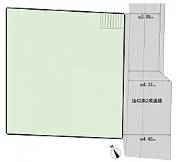 ハートフルタウン本郷町3丁目　建築条件無し土地