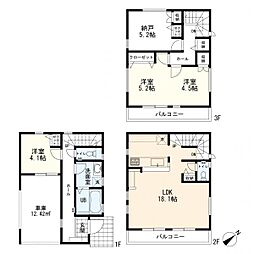 鶴見区本町通2丁目　1期　新築一戸建て　1号棟