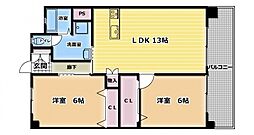 アンピールメゾン大橋 205号室