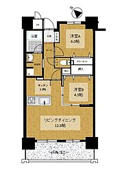 アンピールメゾン雑餉隈 502号室
