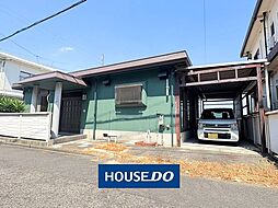 平屋キャンプの出来る人工芝の庭下松市末武中
