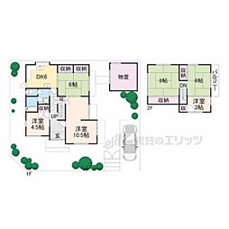 大津市比叡平３丁目の一戸建て