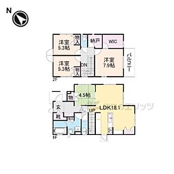 草津市西渋川2丁目の一戸建て