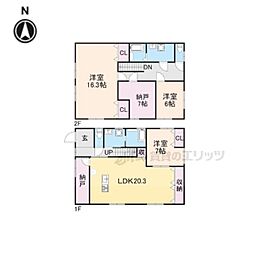 大津市雄琴１丁目の一戸建て