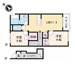 野洲市栄の一戸建て