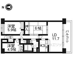 ベルヴィ草津 708