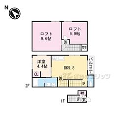 栗東市安養寺２丁目の一戸建て
