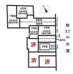 売土地 犬山市木津22-1期　全8棟　5号地