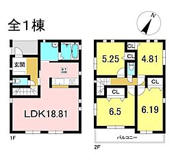 新築戸建　豊山町豊場13期　全1棟