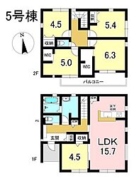 新築戸建 犬山市南古券第3　全5棟　5号棟
