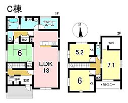 新築戸建　犬山市橋爪字万願寺　C棟