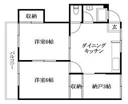 コーポ若藤 206 号室