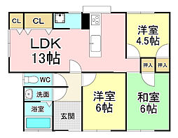 霧ケ丘借家C