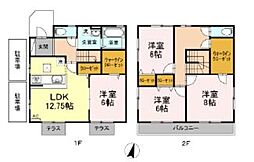 横浜市青葉区あかね台１丁目の一戸建て