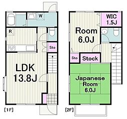 横浜市都筑区茅ケ崎東３丁目の一戸建て