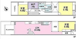 横浜市青葉区荏田北１丁目の一戸建て
