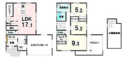 香芝市磯壁5丁目全5区画2号地