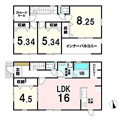 リーブルガーデン斑鳩町龍田西4期　全2棟　2号棟