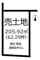 葛城市新町　全6区画　3号地建築条件なし更地