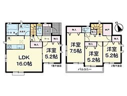 新築戸建　宮城野区福室1期　1号棟