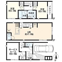 川崎市川崎区観音1丁目　中古一戸建て