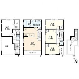 高津区久末　新築一戸建て　Ａ号棟