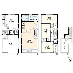 高津区久末　新築一戸建て　Ｂ号棟