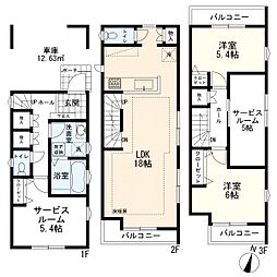 川崎区中瀬2丁目　新築一戸建て　4号棟