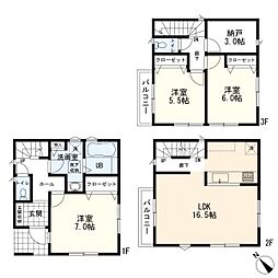川崎区大島3丁目　新築一戸建て　B号棟
