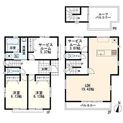 川崎区小田6丁目　新築一戸建て　2号棟