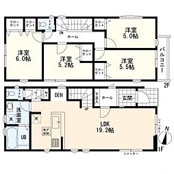 多摩区南生田3丁目 新築一戸建て 1号棟