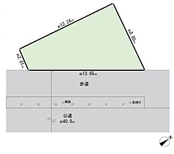川崎区池上新町1丁目　建築条件無し土地