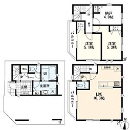 幸区小倉3丁目II　新築一戸建て　2期A号棟