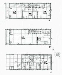 鶴見区市場下町　新築一戸建て　B号棟