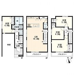 川崎区藤崎1丁目2期　新築一戸建て　2期