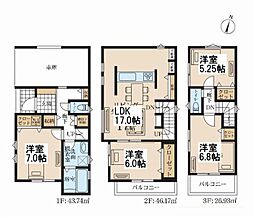 リーブルガーデンエス京町3丁目2期　新築一戸建て　2期1号棟