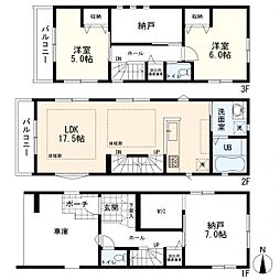 中原区今井西町 2期 新築一戸建て 2期3号棟