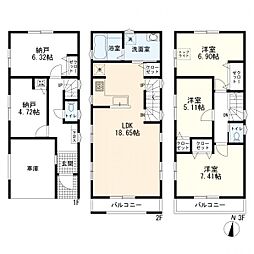 ミラスモ小田4丁目　新築一戸建て　1号棟