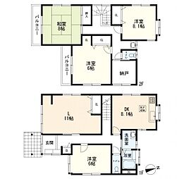 多摩区西生田5丁目　中古一戸建て