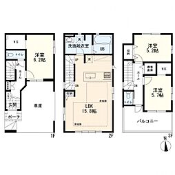 ケイアイグレイス大島1丁目6期　新築一戸建て　6期1号棟
