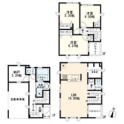 ガルボシティー野川本町2丁目2期　新築一戸建て　2期2号棟