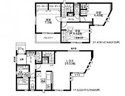 中山駅　歩15分　横浜市緑区三保町　8号棟