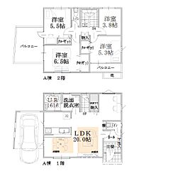 中山駅　歩11分　横浜市緑区北八朔町　A号棟