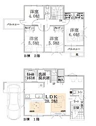 中山駅　歩11分　横浜市緑区北八朔町　B号棟