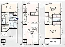 黄金町駅　歩13分　横浜市西区境之谷　　Ｂ号棟