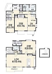緑園都市駅　歩17分　横浜市泉区岡津町