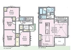 大口駅　歩12分　横浜市神奈川区西寺尾3丁目　　1号棟