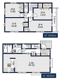 本郷台駅　歩17分　横浜市栄区鍛冶ケ谷町　　2号棟