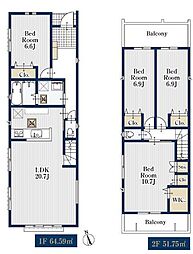 名古屋市昭和区元宮町6472　2号棟