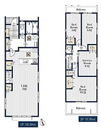 名古屋市昭和区元宮町6472　1号棟